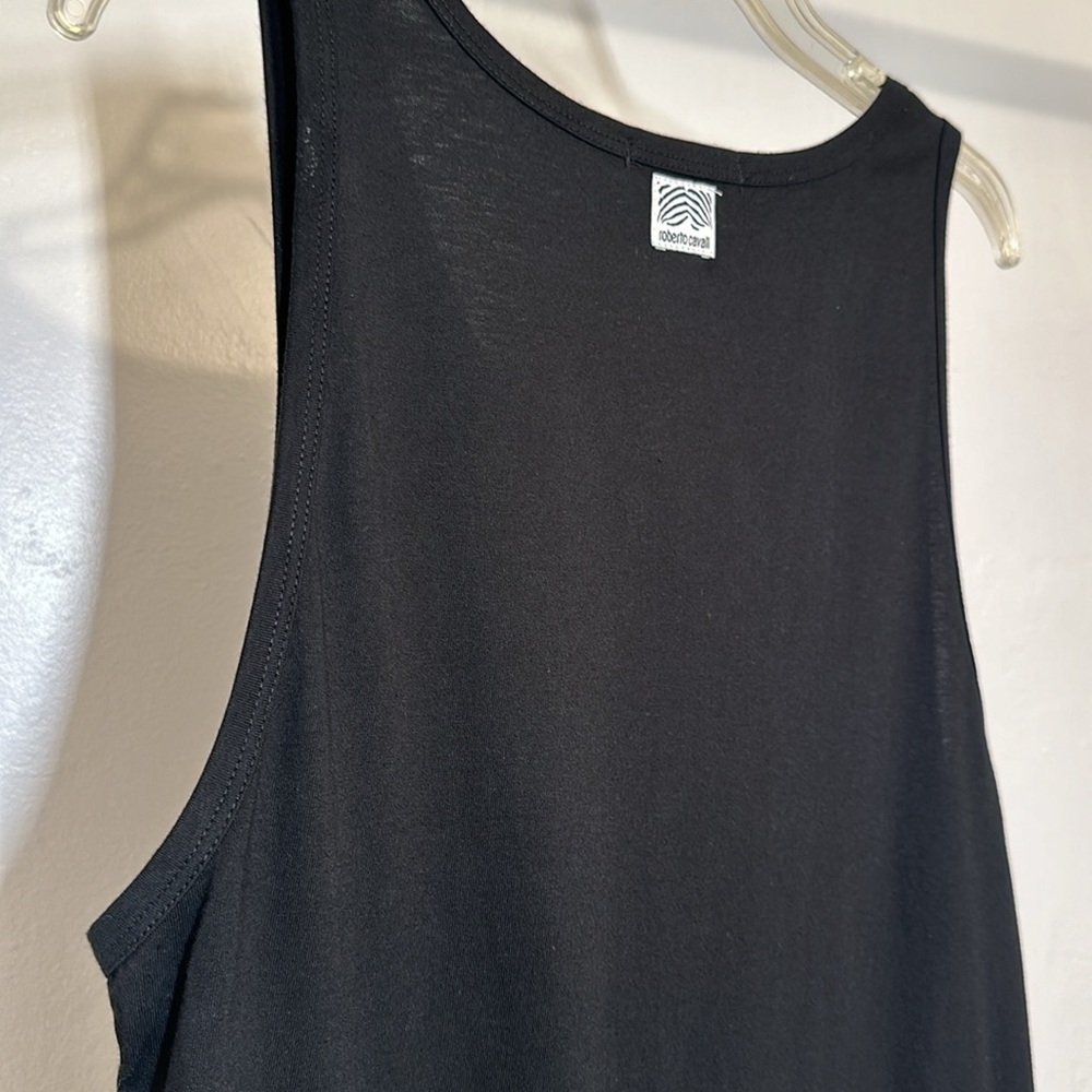Roberto Cavalli Black Dress Size 48 Women’s great condition!